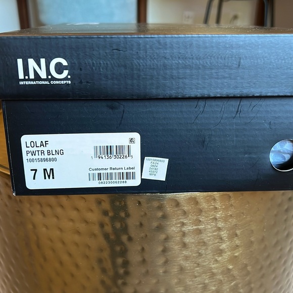 I.N.C Women's Lola Pewter Bling Sneakers - Picture 4 of 12